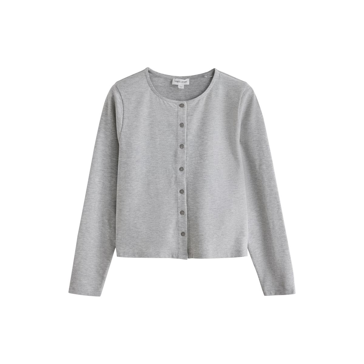 Pyjama en jersey à pantalon bouffant gris, NEXT