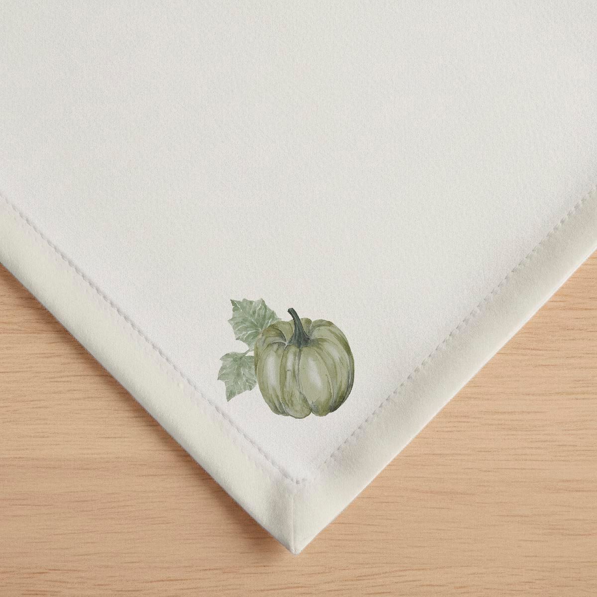 Lot de 4 serviettes en coton 100% Pumkin multicolore, NAF NAF HOME
