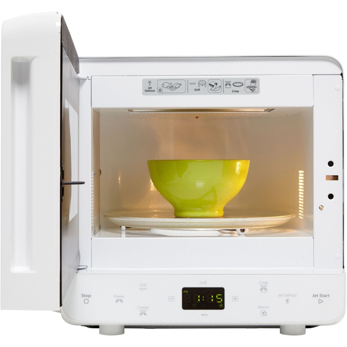 Micro ondes grill MAX38FW crisp blanc, WHIRLPOOL