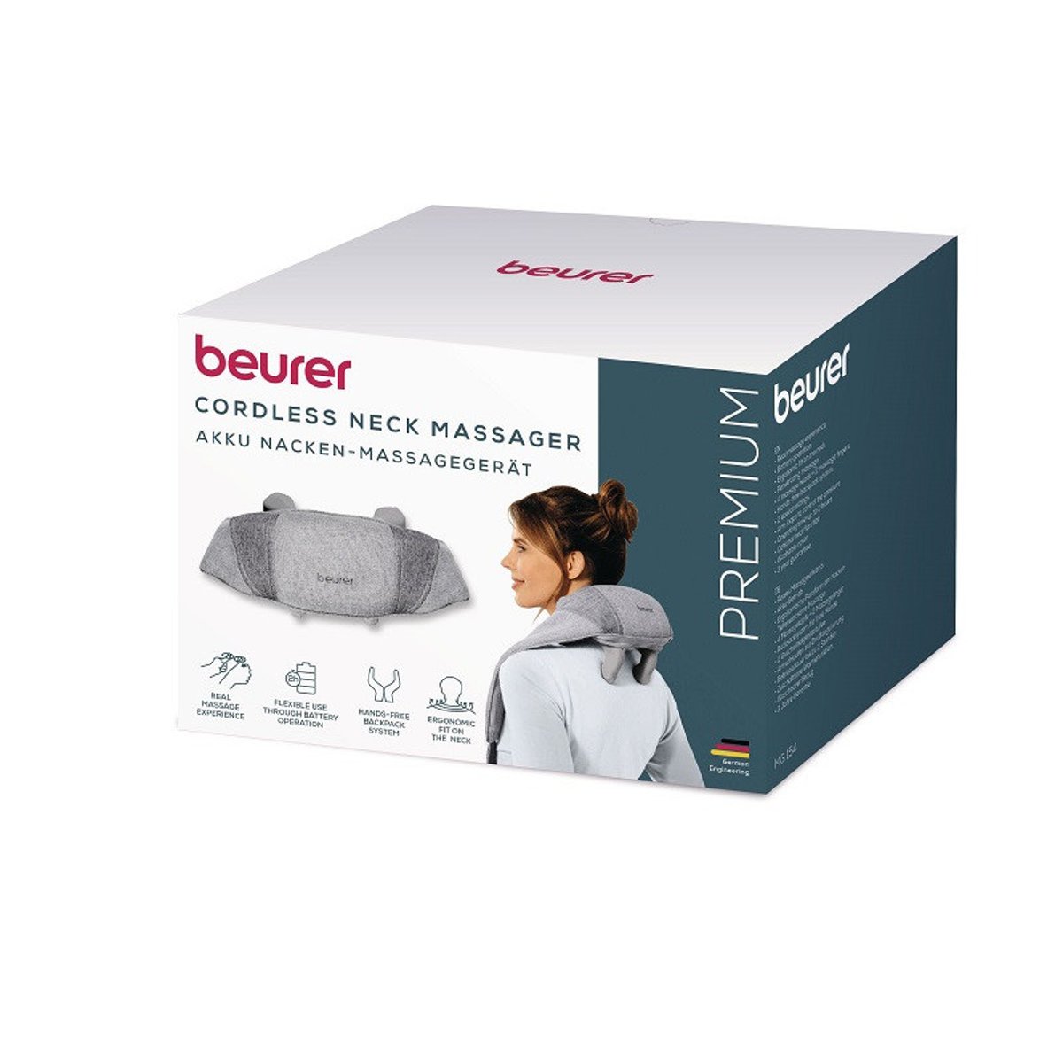 Appareil de massage de la nuque 4D - Beurer - MG 154 couleur unique, BEURER