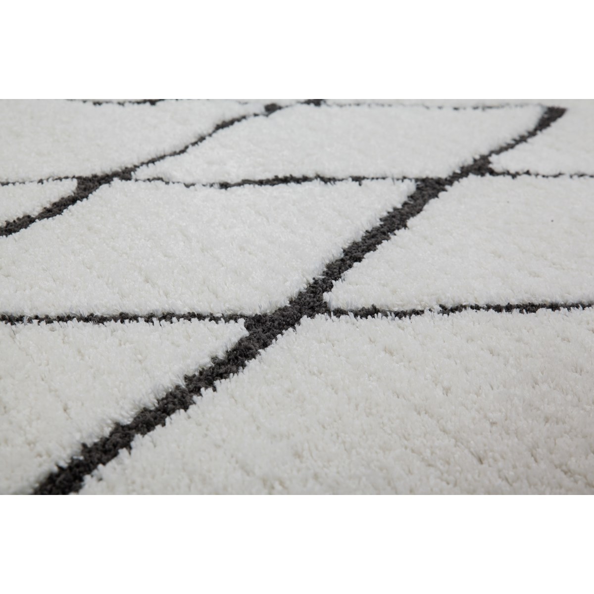 Tapis salon et chambre style berbère FES blanc, NOVATREND