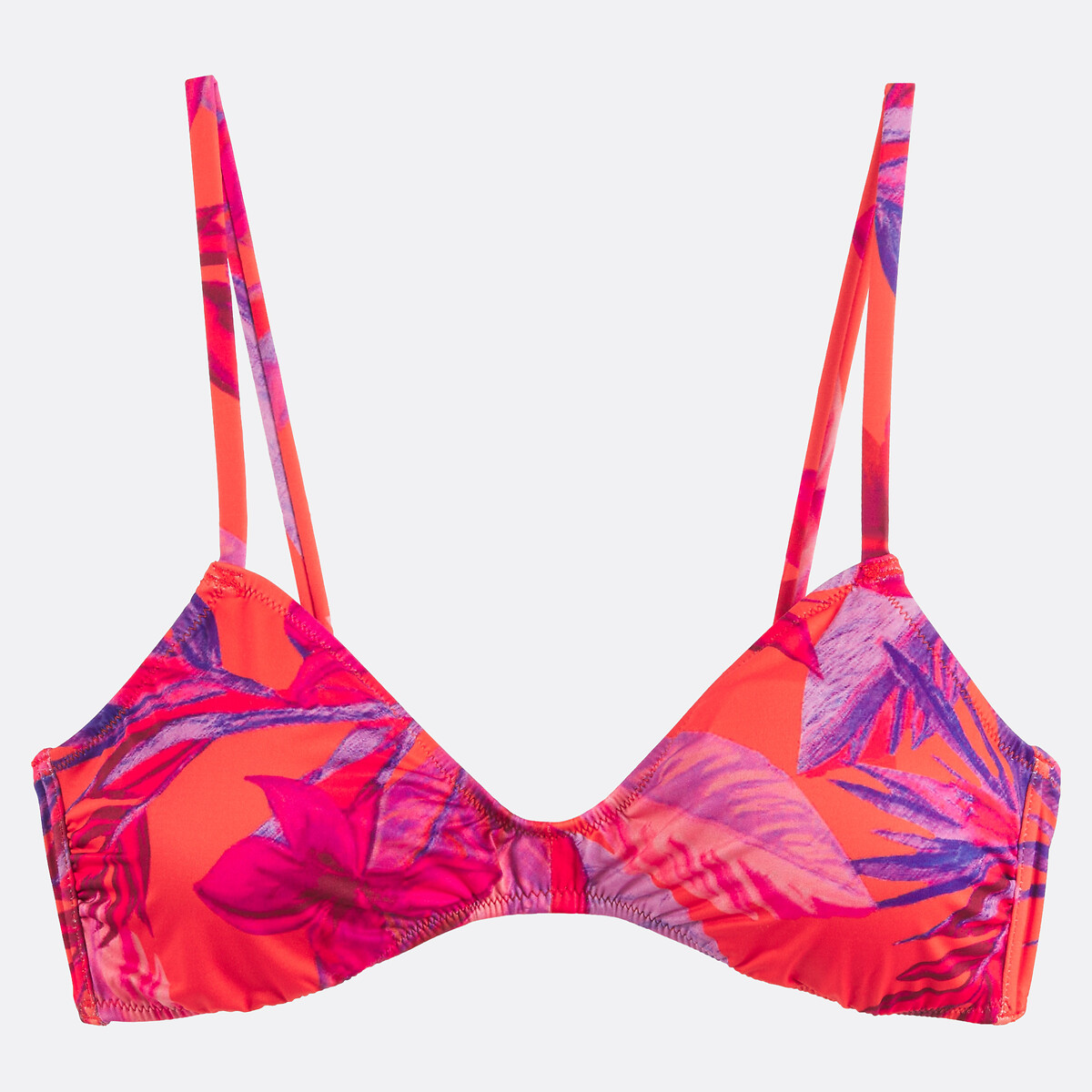 Haut de maillot de bain bandeau, imprimé Tropical imprimé tropical, LA REDOUTE COLLECTIONS