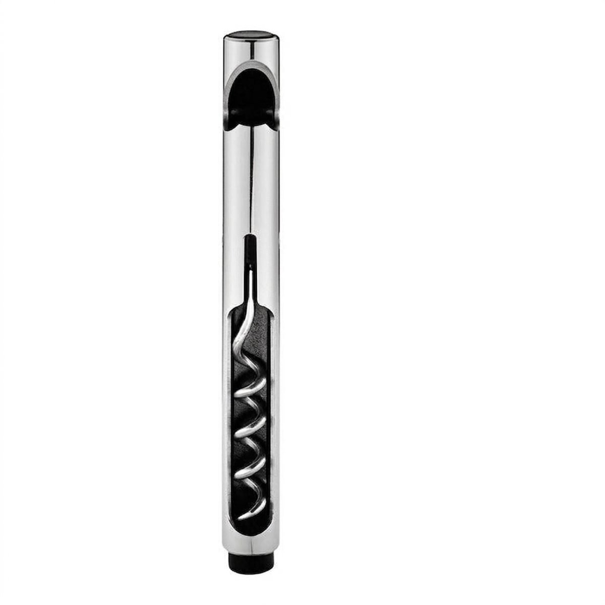 Tire-bouchon SISEO noir/argent, GEFU