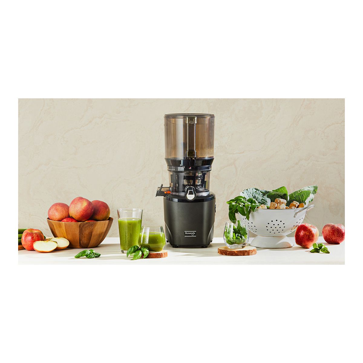 Extracteur de jus automatique noir AUTO10S KHS2591CE B couleur unique, KUVINGS