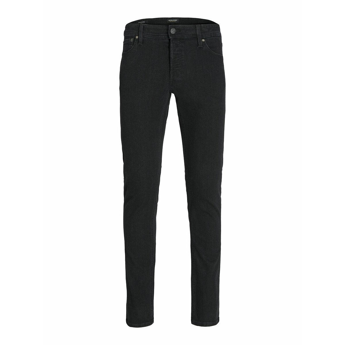Jean slim stretch Glenn noir denim, JACK & JONES