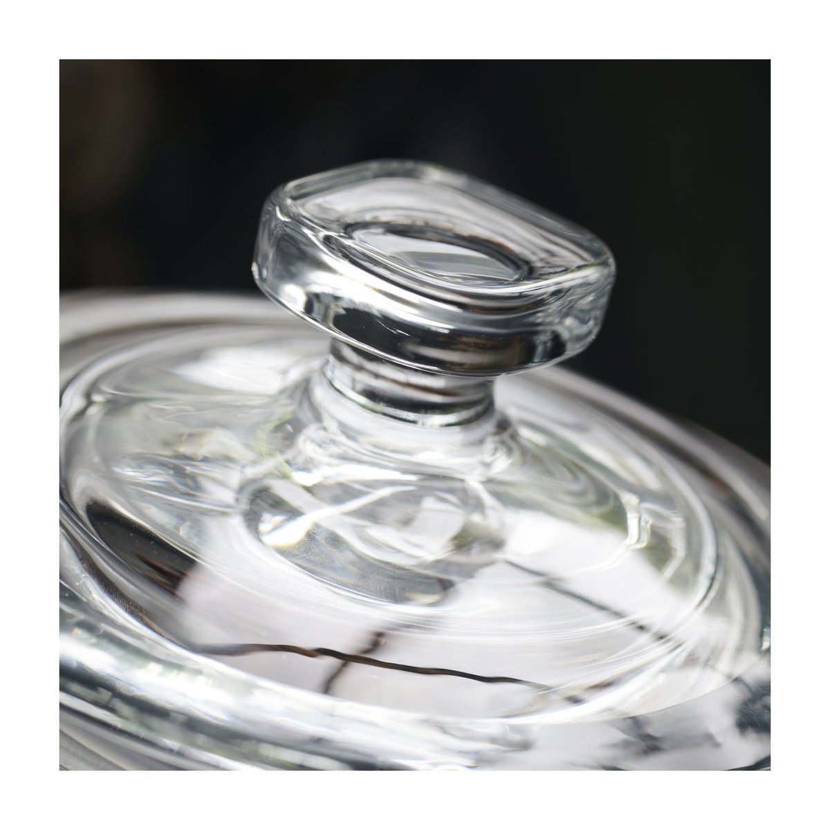 Bocal Ville h 14 cm transparent, HOUSE DOCTOR
