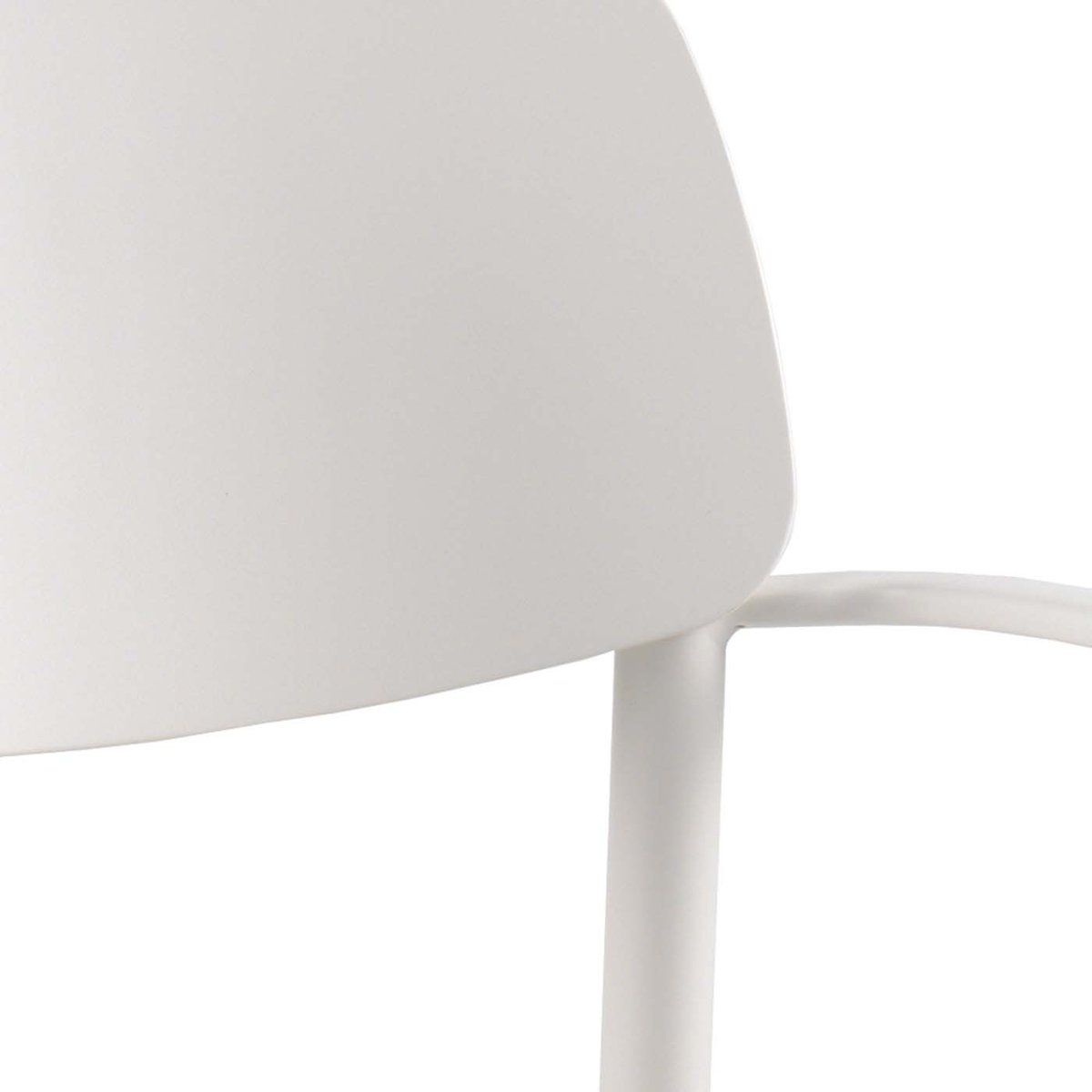 Chaise de jardin avec accoudoirs, MALTA blanc, GESCOVA
