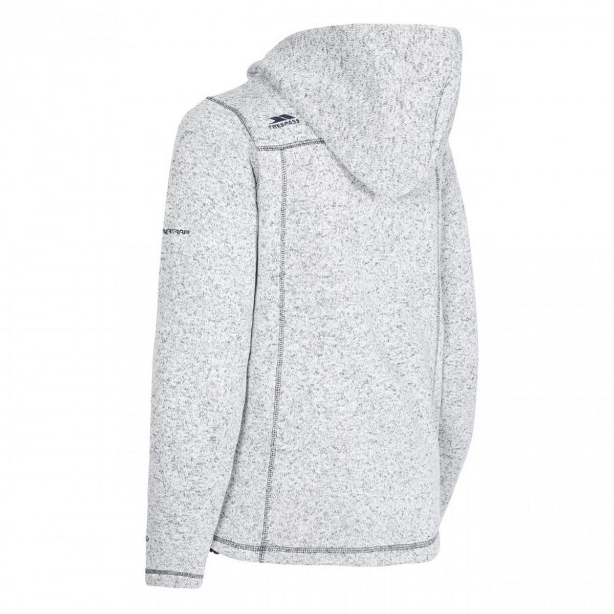 Veste Polaire Odelia blanc chiné/bleu marine, TRESPASS