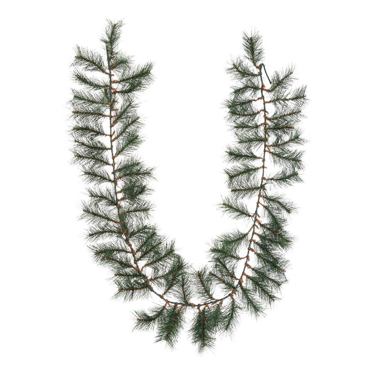 Guirlande Nature Windy 1,8 m vert foncé, ATMOSPHERA