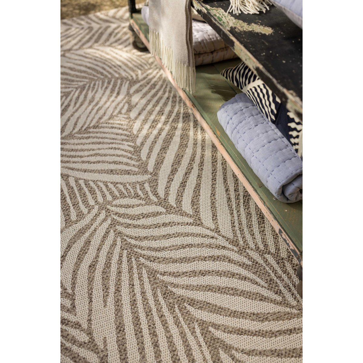 Tapis Lora outdoor naturel, VIVARAISE