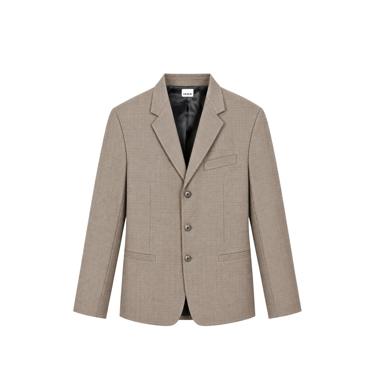 Veste de costume chiné TRAVEL SUIT* marron, IKKS