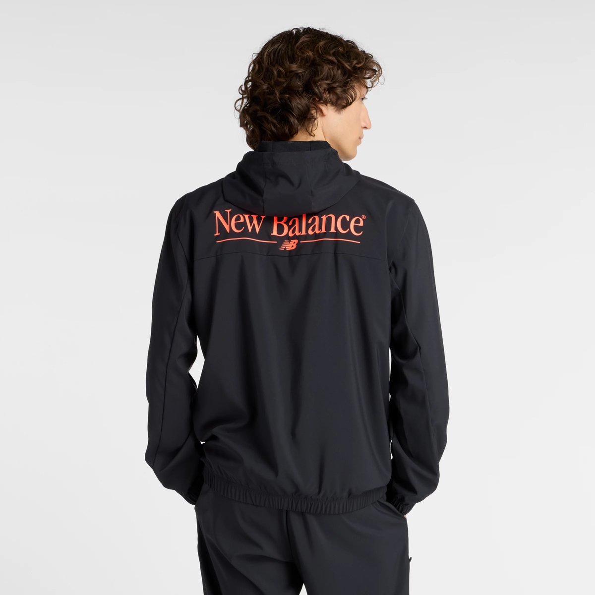 Reimagined Woven Graphic Jacket noir - 7bk, NEW BALANCE