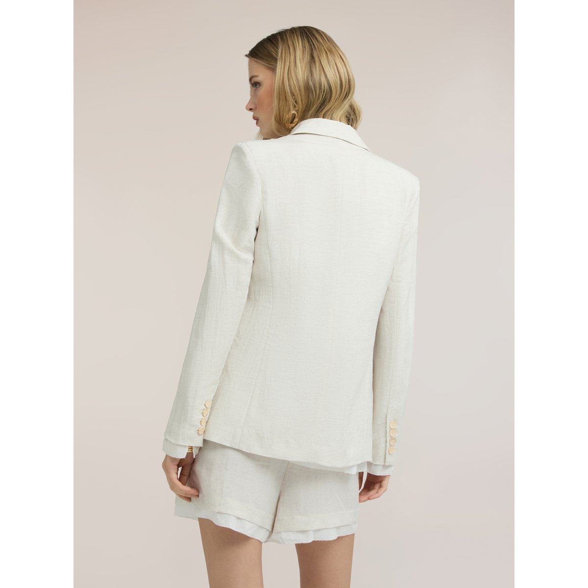 Blazer structuré blanc, MOTIVI