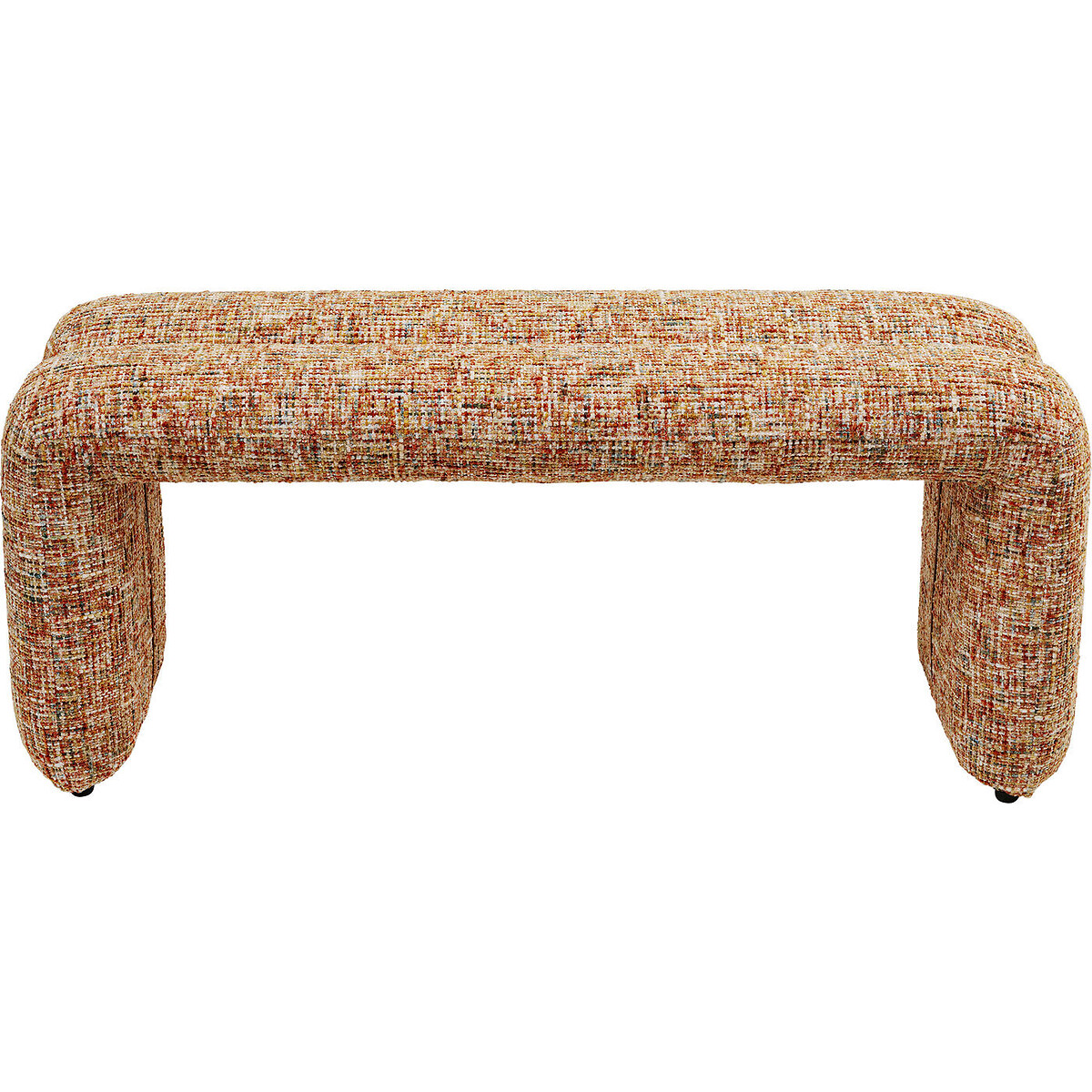 Bank Lilja Melange 101cm braun, KARE DESIGN