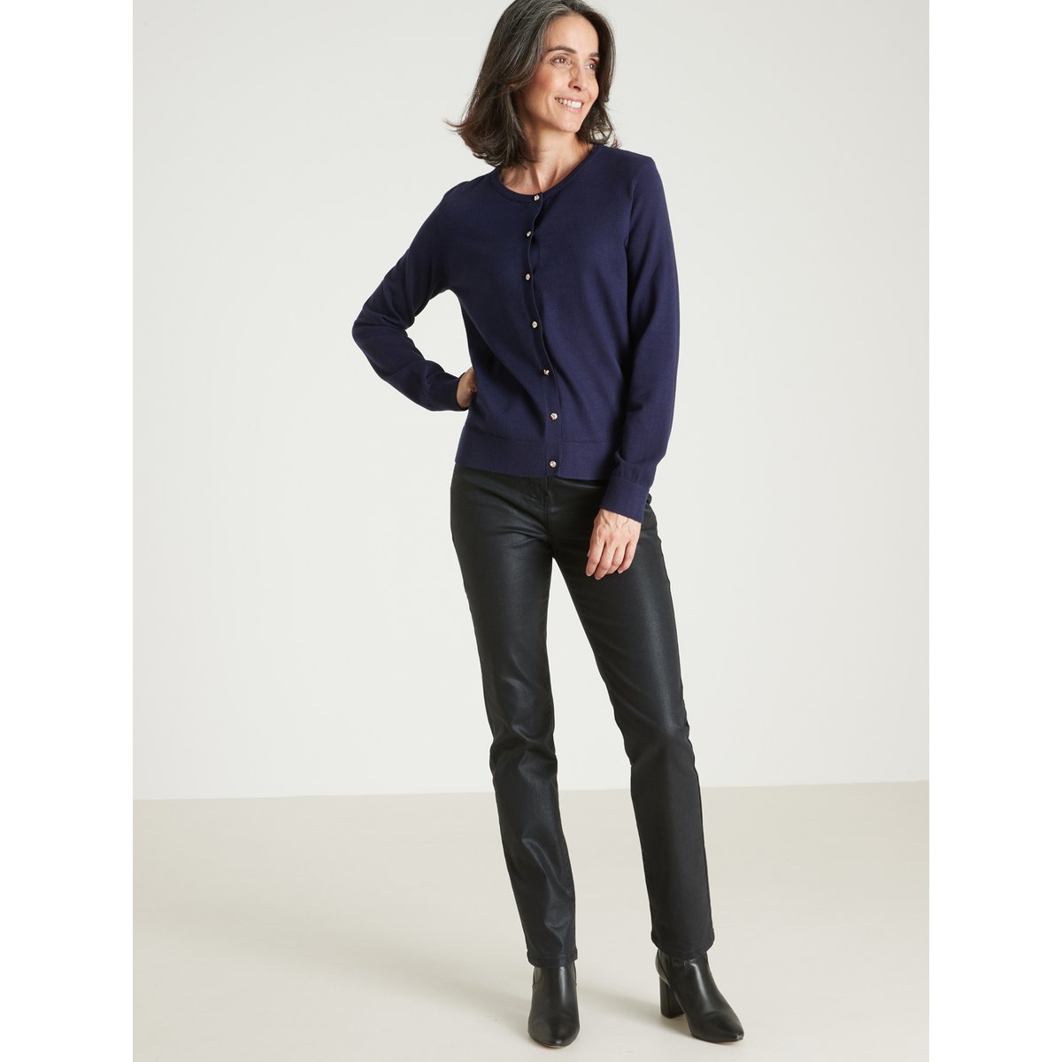 Cardigan élégant marine, DAXON