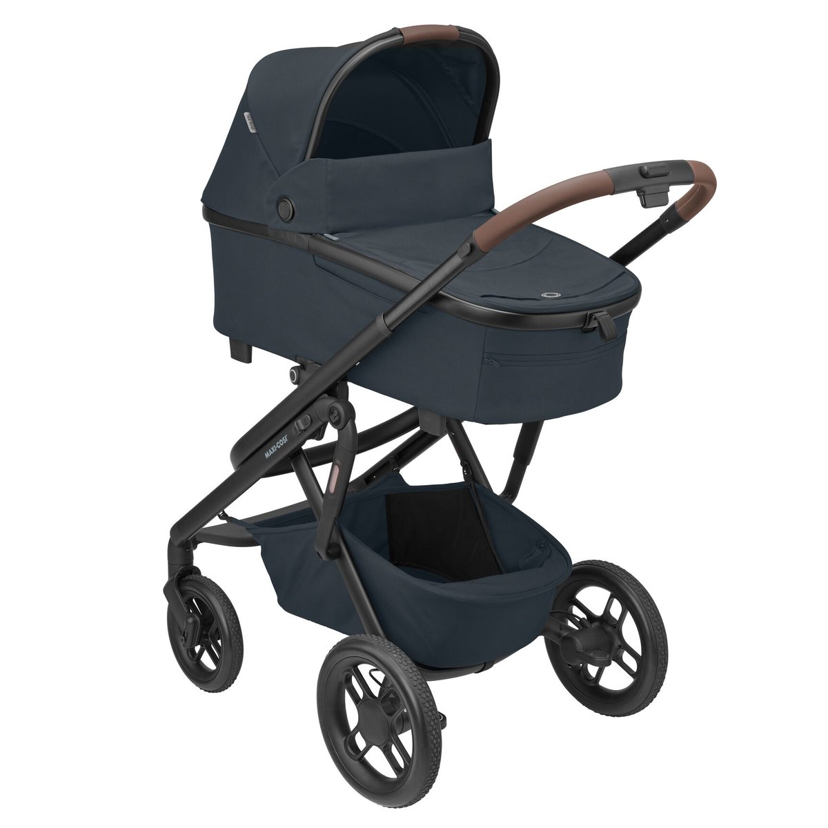 Poussette tout-terrain Lila XP+, avec Nacelle bébé gris foncé, MAXI COSI