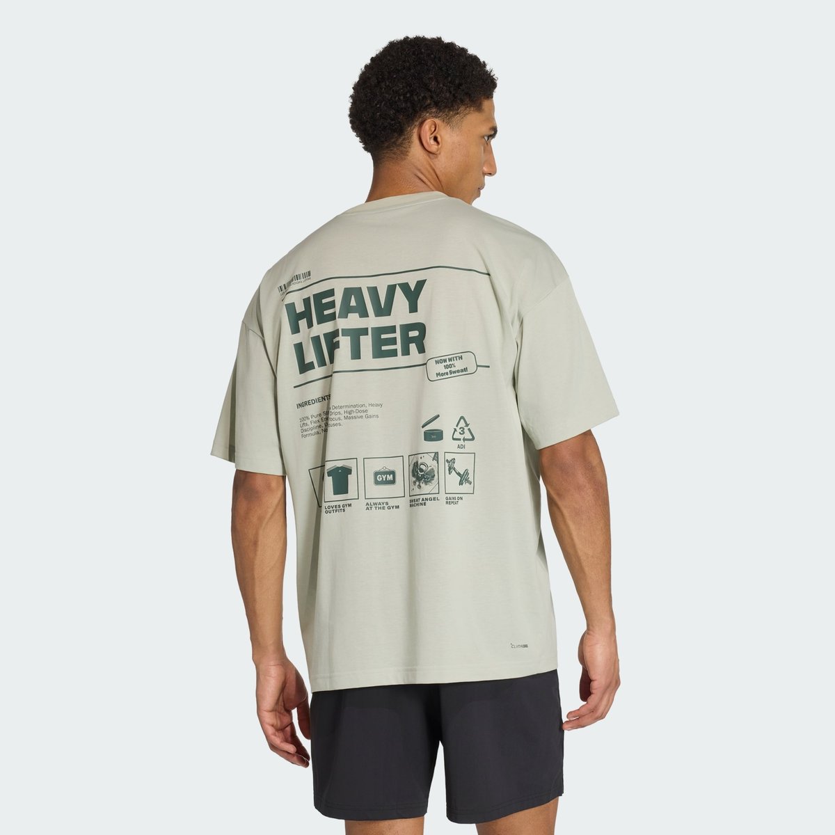 T-Shirt De Training Graphique Climacool Fun T-Shirt De Training Graphique Climacool Fun halo green, adidas Performance
