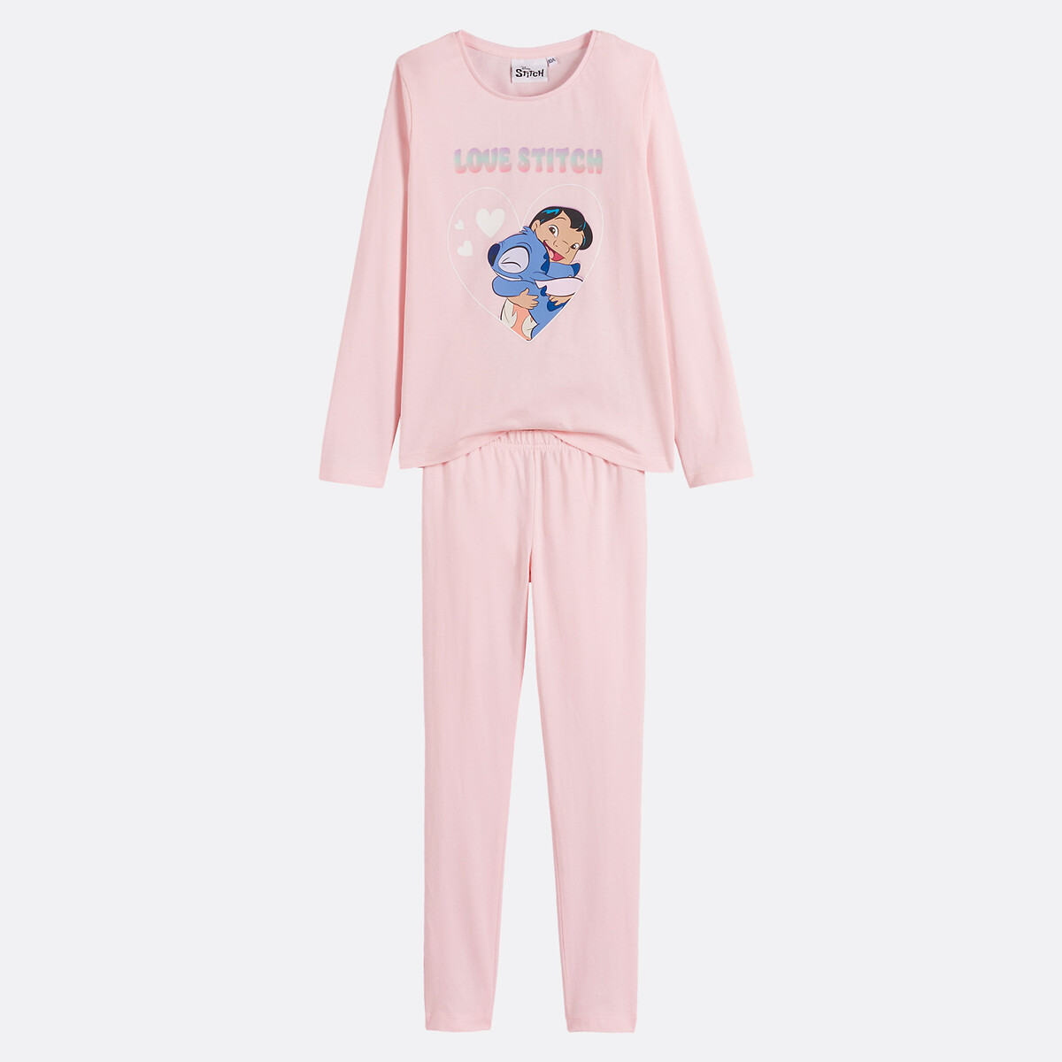 Pyjashort Stitch rose, STITCH