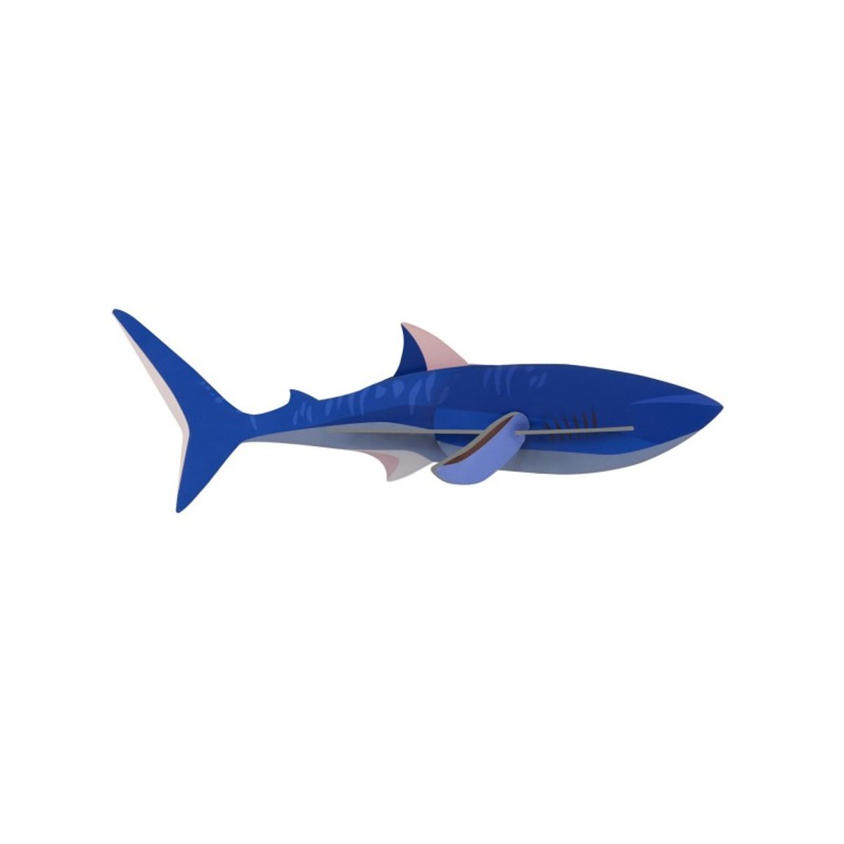 Décoration murale carton requin Shark bleu, STUDIO ROOF