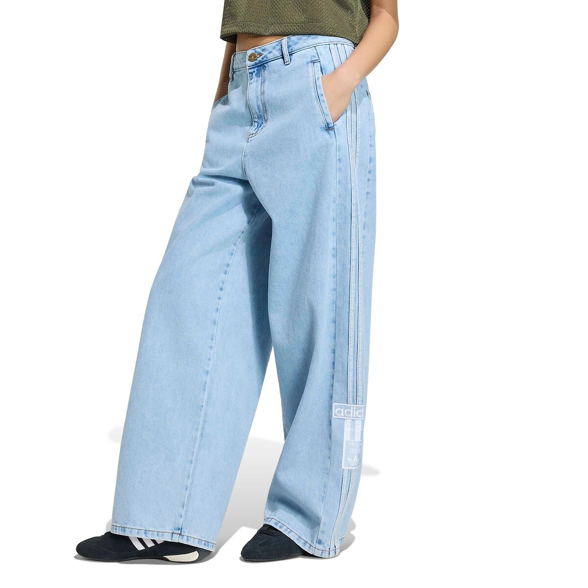 Jean large ADIBREAK denim bleu clair, adidas Originals