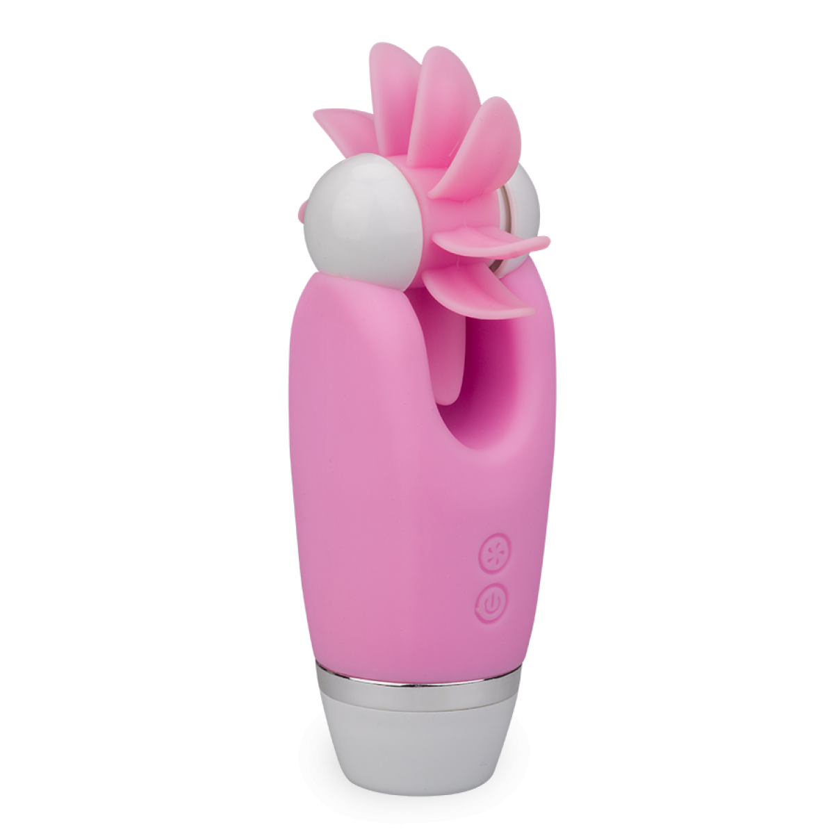 Stimulateur clitoridien langues rotatives rose, LOVE AND VIBES