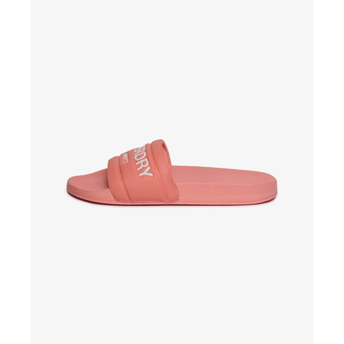 Claquettes de Piscine Destination rose ambre pêche, SUPERDRY