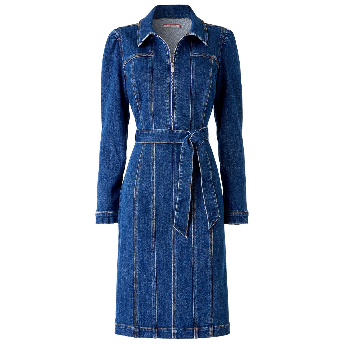 Robe en Jean Zippée Devant Scarlett bleu, JOE BROWNS