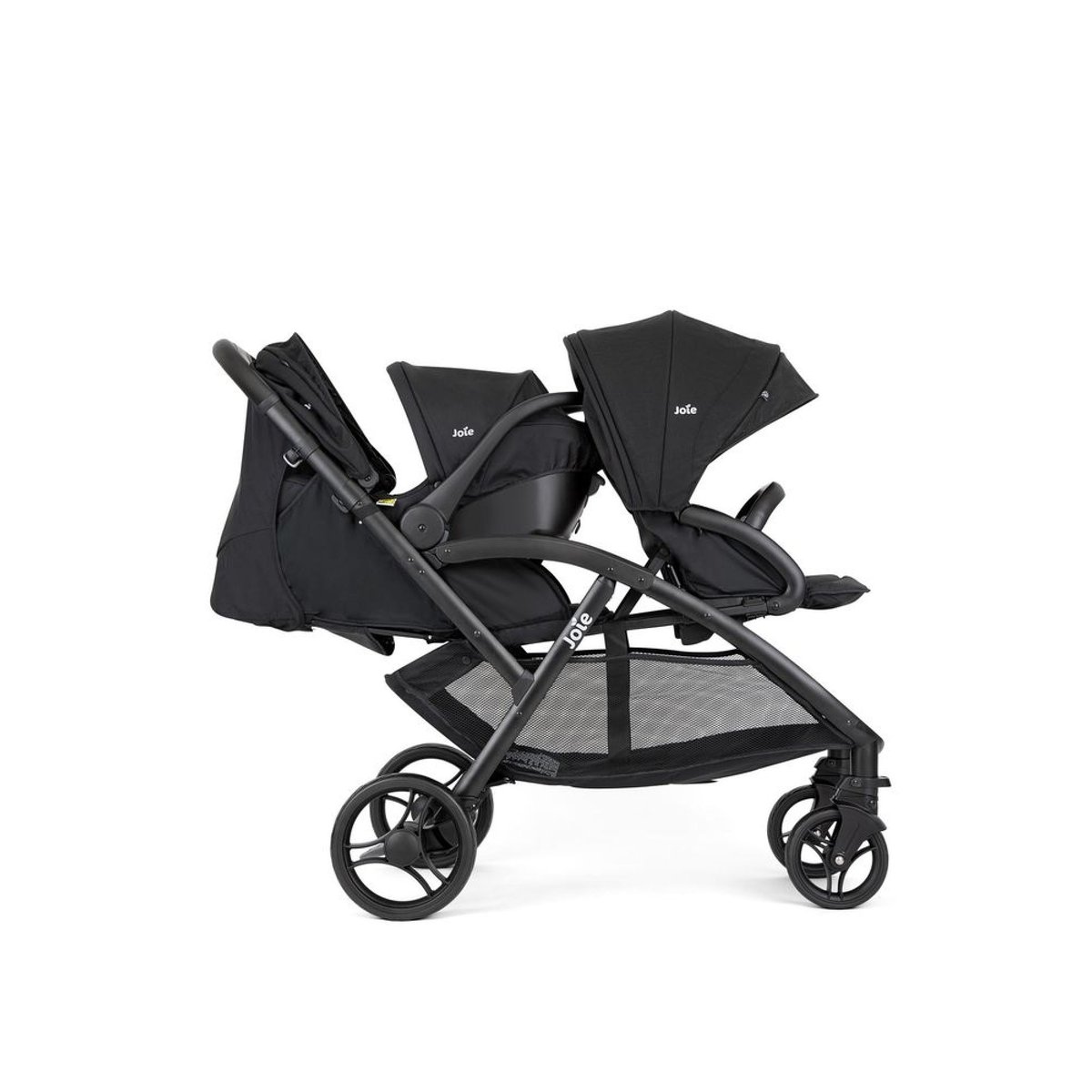 Pack poussette duo Evalite double + i-Gemm 3 noir, JOIE
