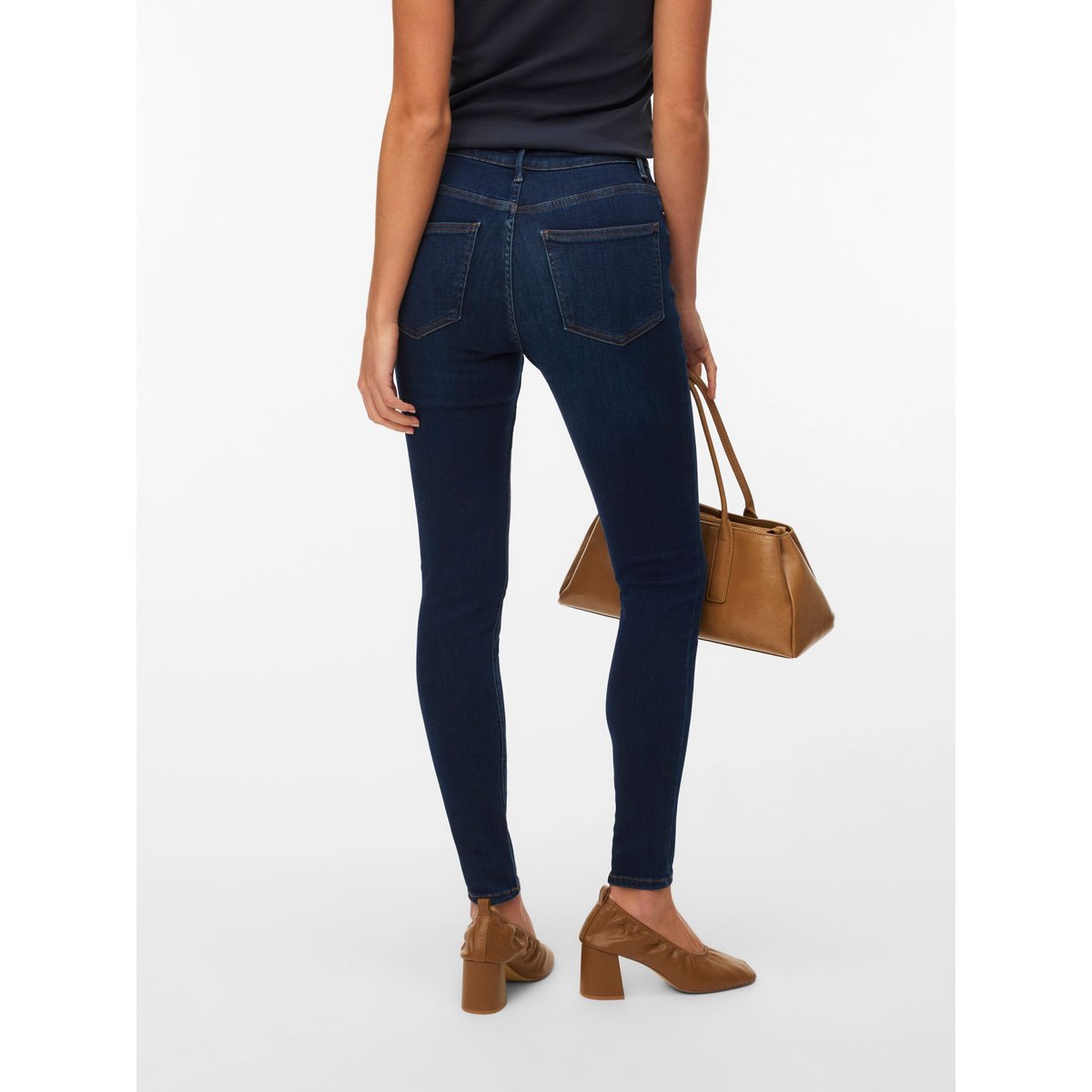 Jean Skinny dark blue denim, VERO MODA