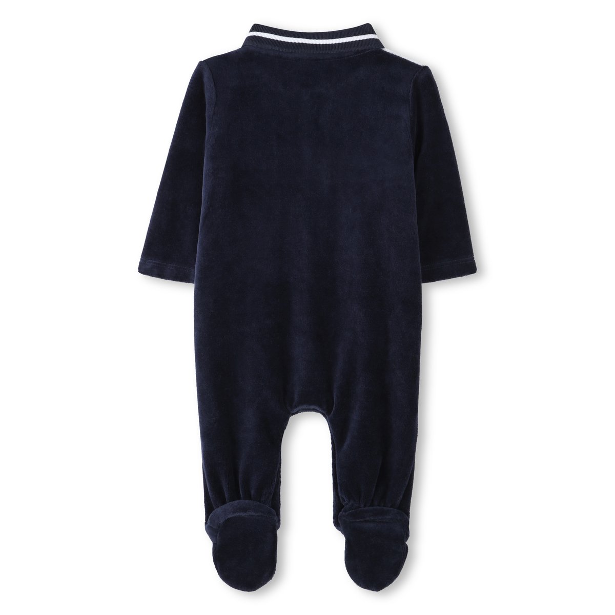 Combinaison en velours bleu cargo, BOSS KIDSWEAR