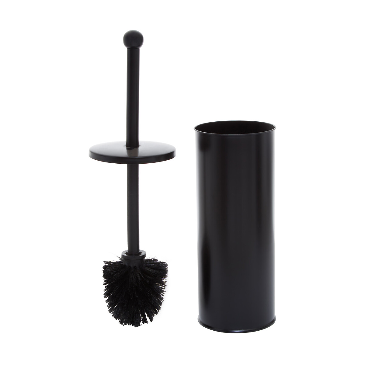 Black Metal Toilet Brush dark brown, FIFTY FIVE SOUTH