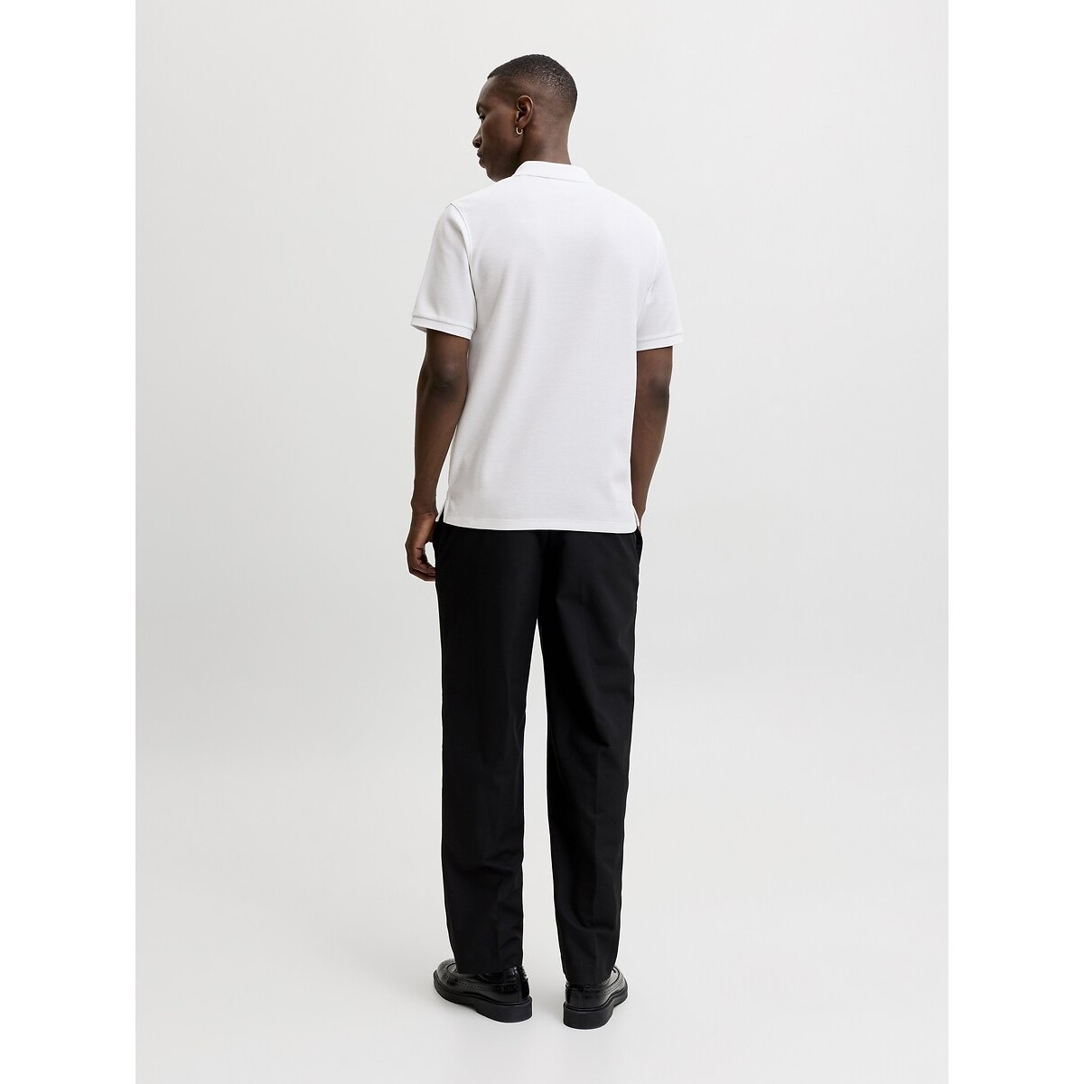 Polo manches courtes Austin blanc, JACK & JONES