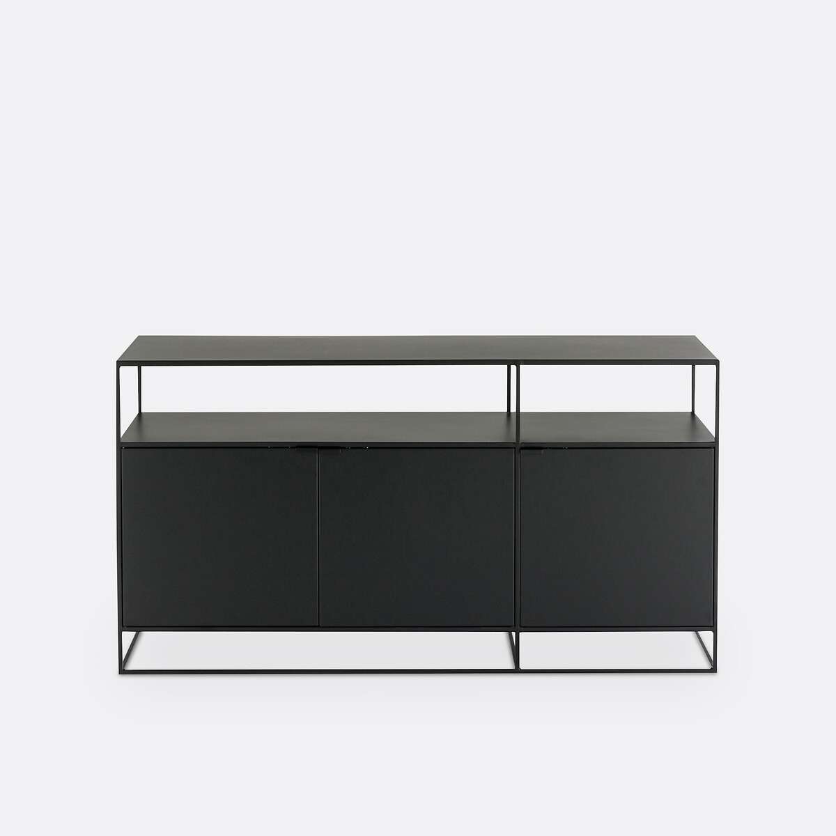 Buffet en métal acier, Miva noir, LA REDOUTE INTERIEURS