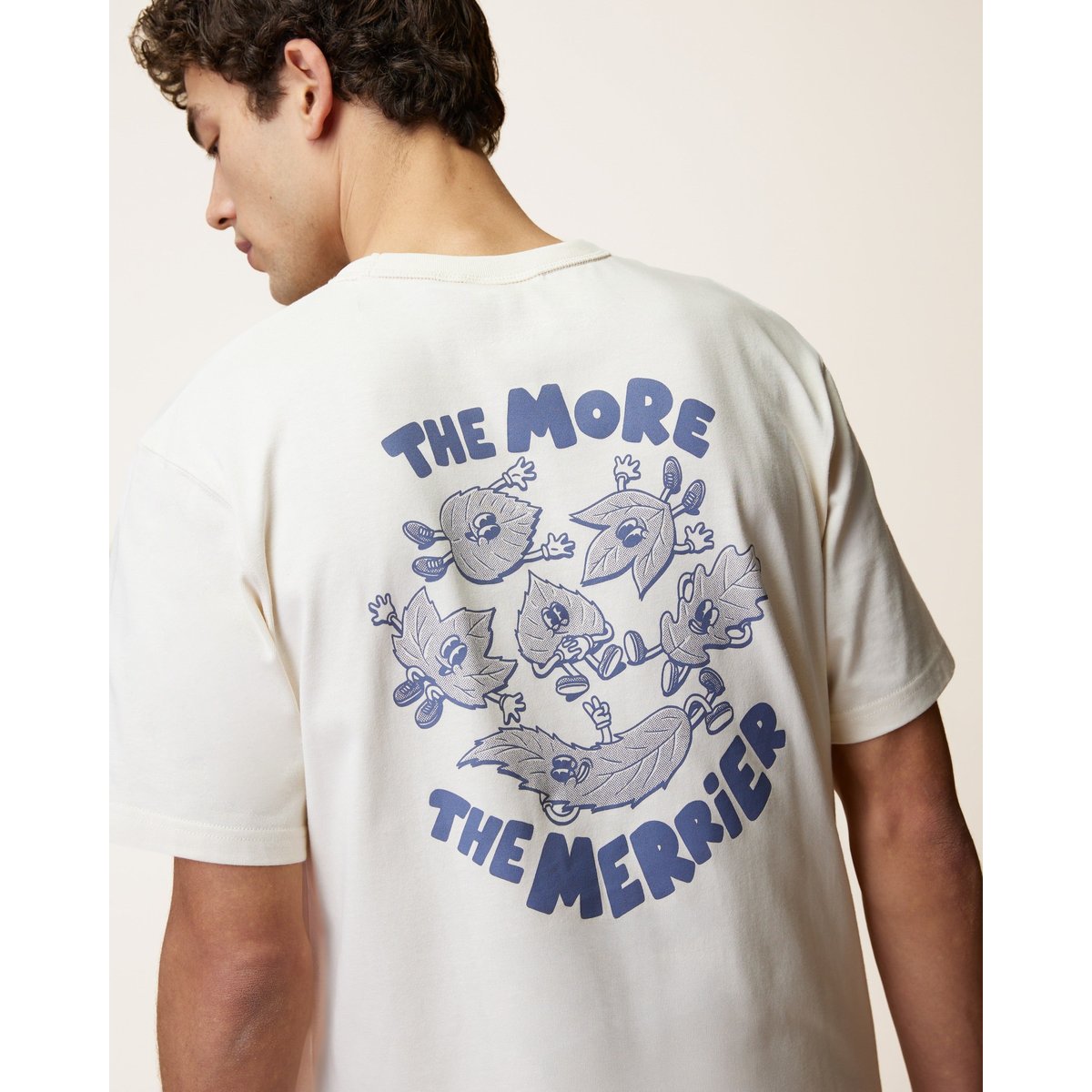 T-shirt en maille écru, FAGUO
