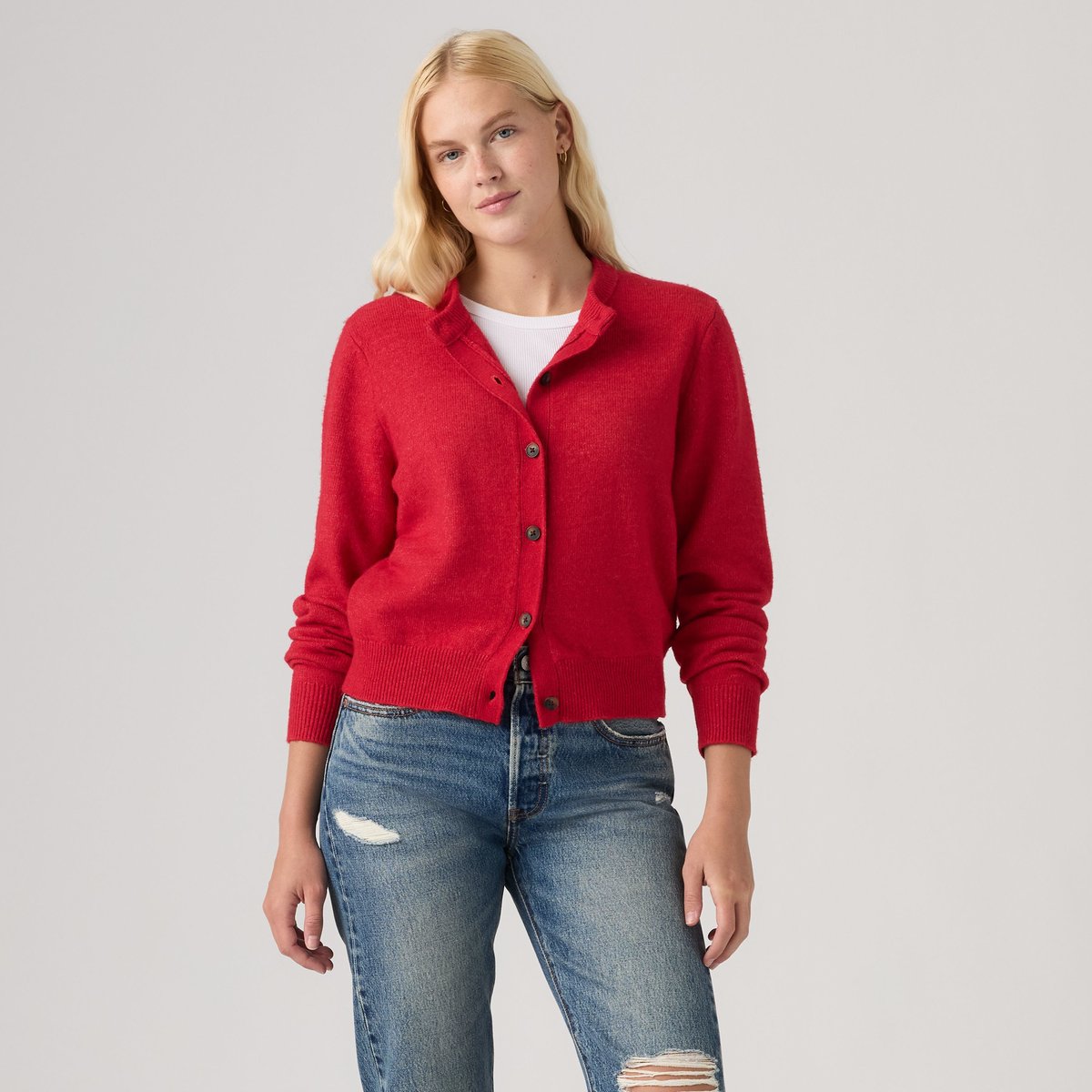 Cardigan Claire rouge - true red, LEVI'S