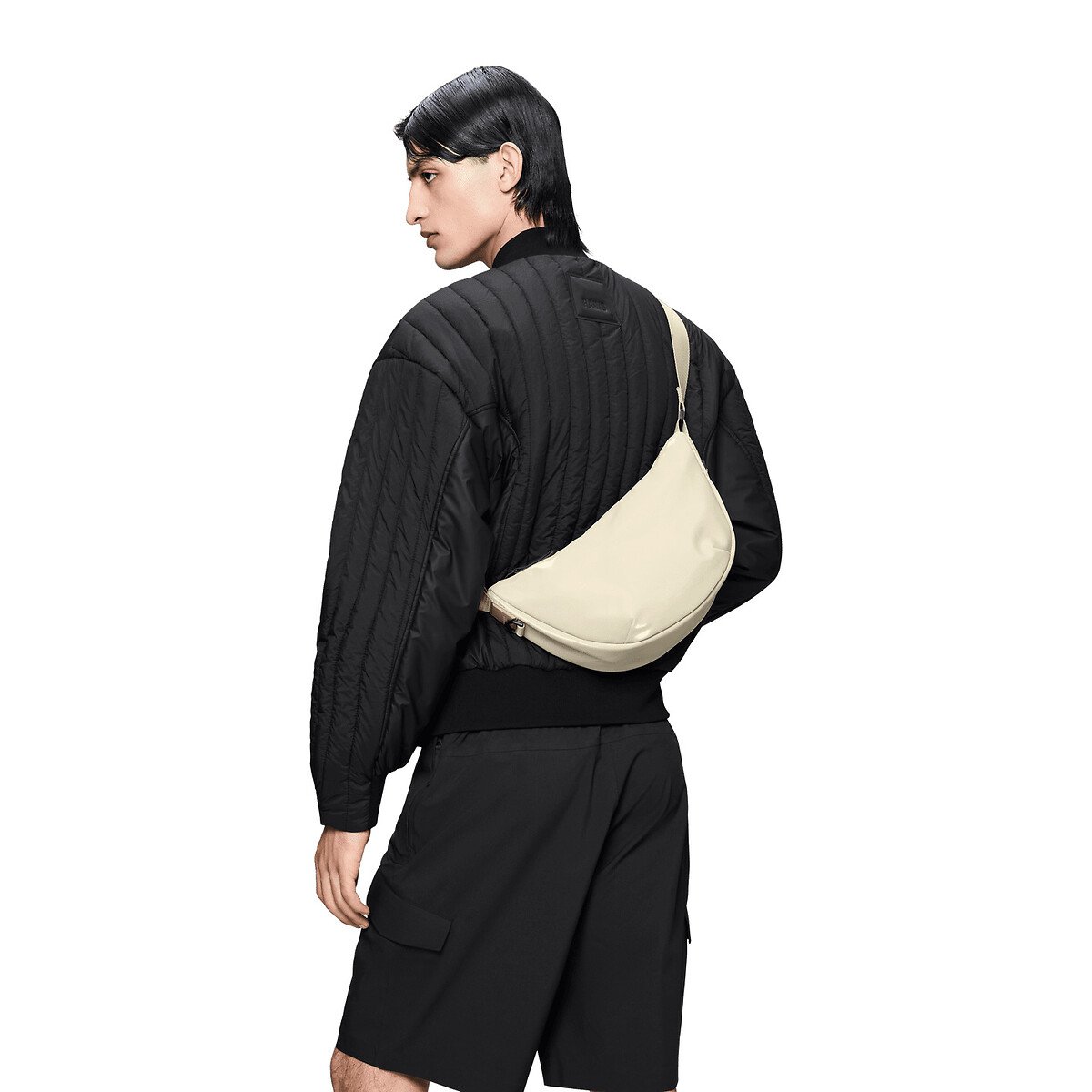 Sac besace imperméable VALERA SHOULDER BAG  beige clair, RAINS