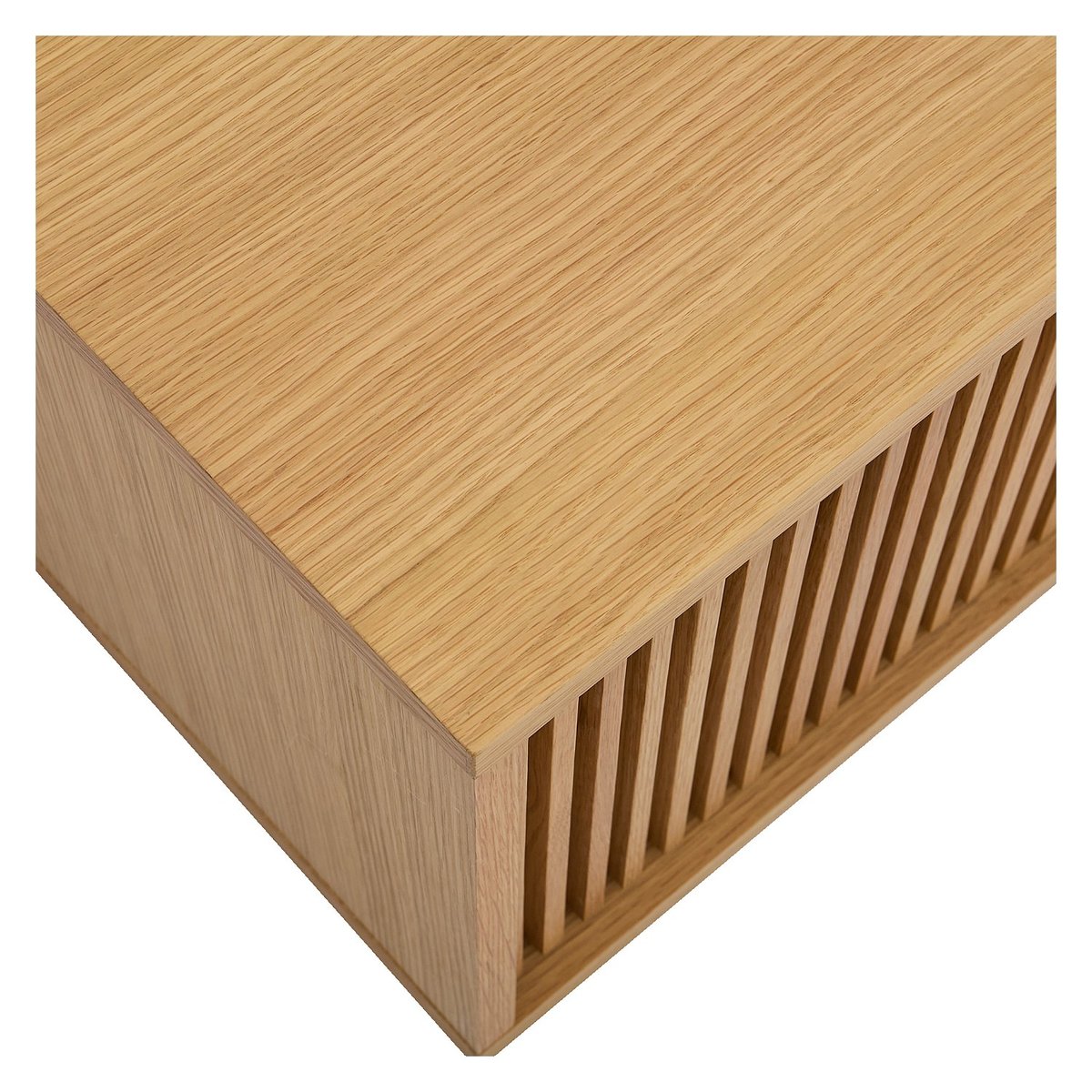 Banc TV bois MAX naturel clair, HABITAT