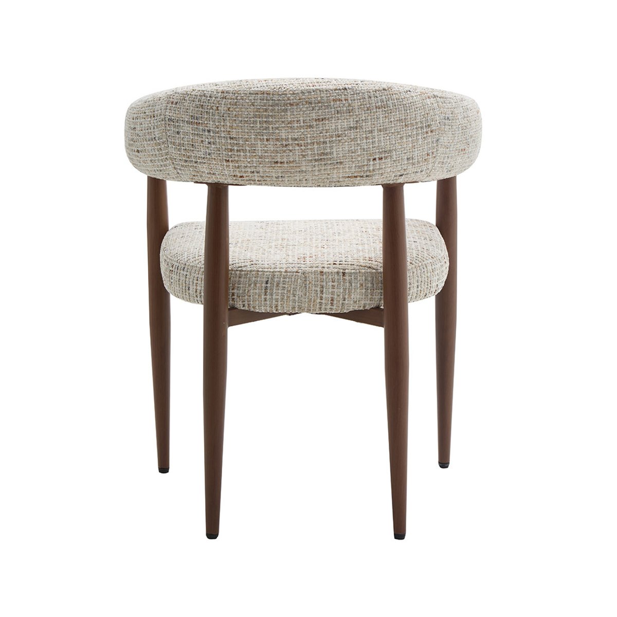 Lot de 2 fauteuils en tissu moucheté, NOUR beige, BEST MOBILIER