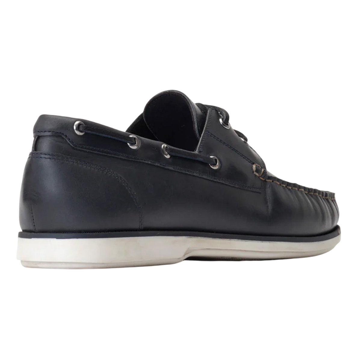 Chaussures bateau STERN bleu marine, BASE LONDON