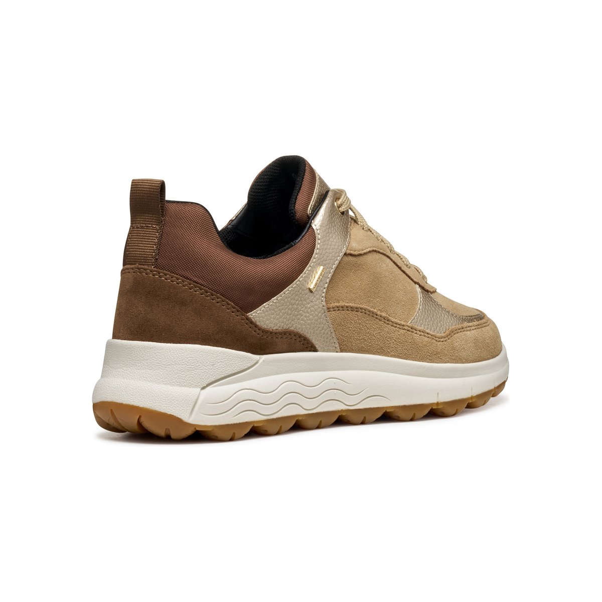 Baskets  D SPHERICA 4X4 B ABX beige foncé/or clair, GEOX
