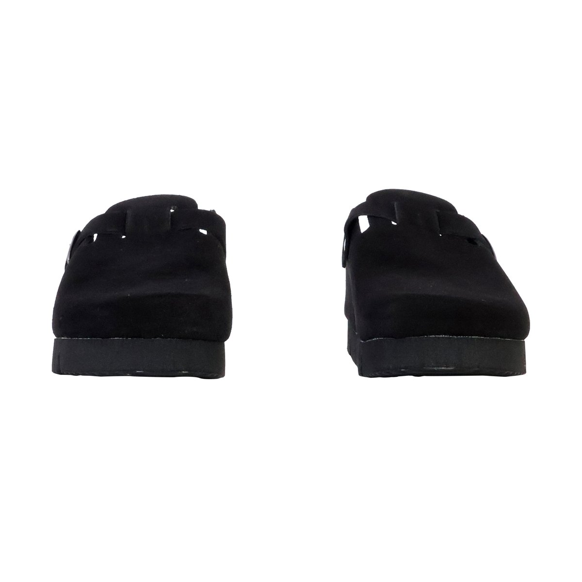 Mules Cuir Eden noir, THE DIVINE FACTORY