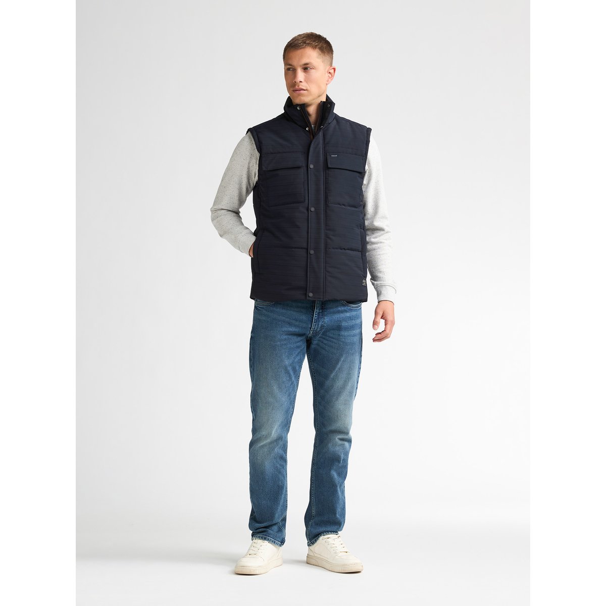 Gilet utilitaire résistant grayson noir deep black, PETROL INDUSTRIES