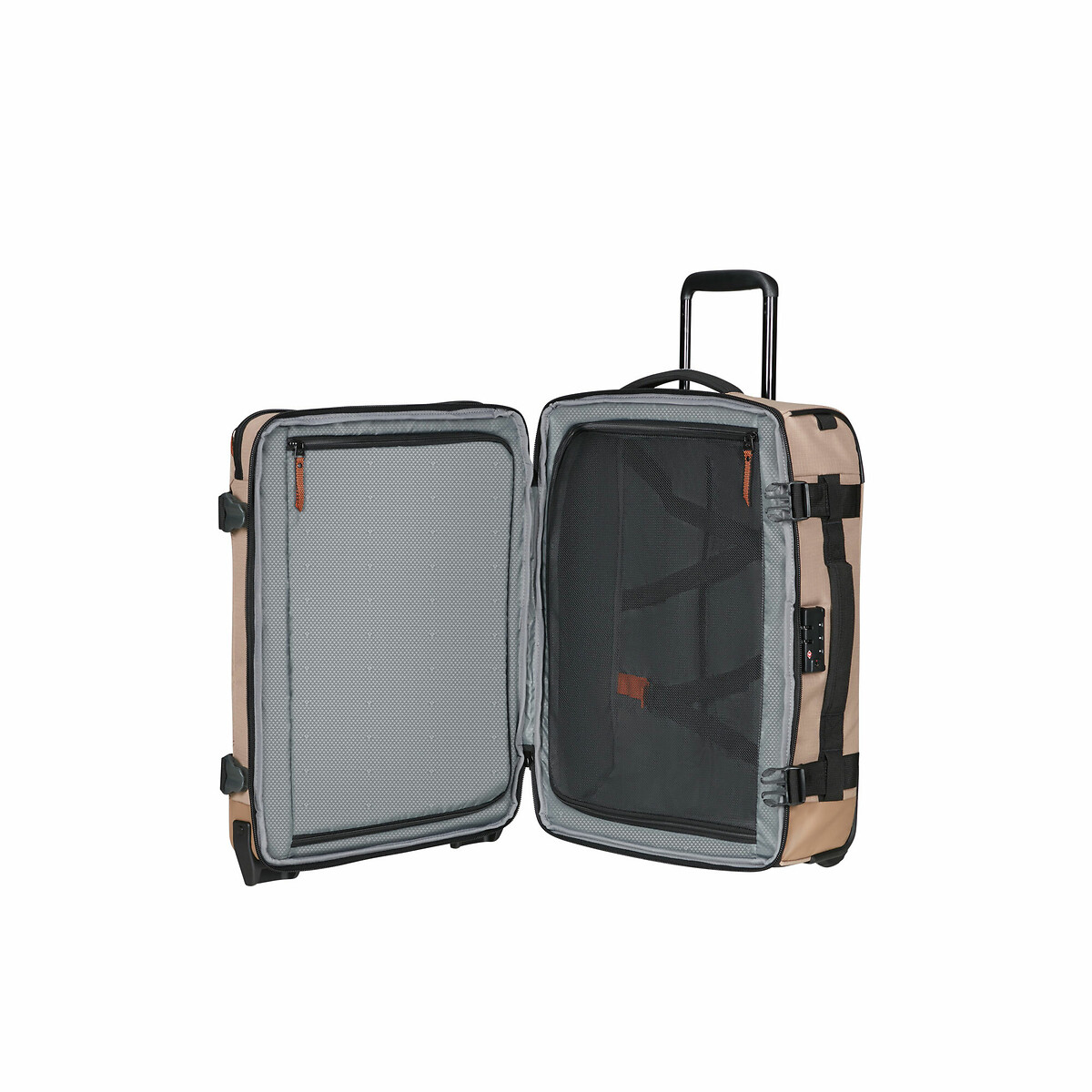 Trolley/Mochila Roadseeker, 55cm com 2 Rodas 50L, Samsonite bege, SAMSONITE
