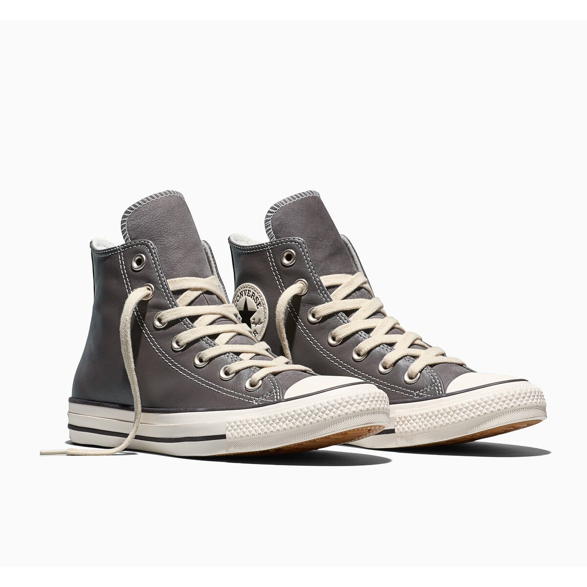 Baskets CHUCK TAYLOR ALL STAR HI ELEVATED LEATHER taupe, CONVERSE