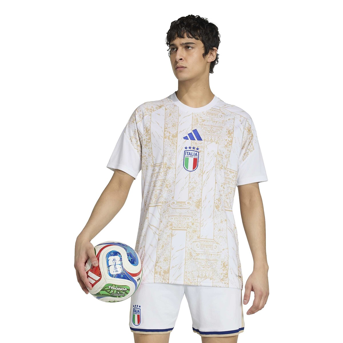 Preshirt Home Italie, Coupe du monde 2026 blanc, adidas Performance