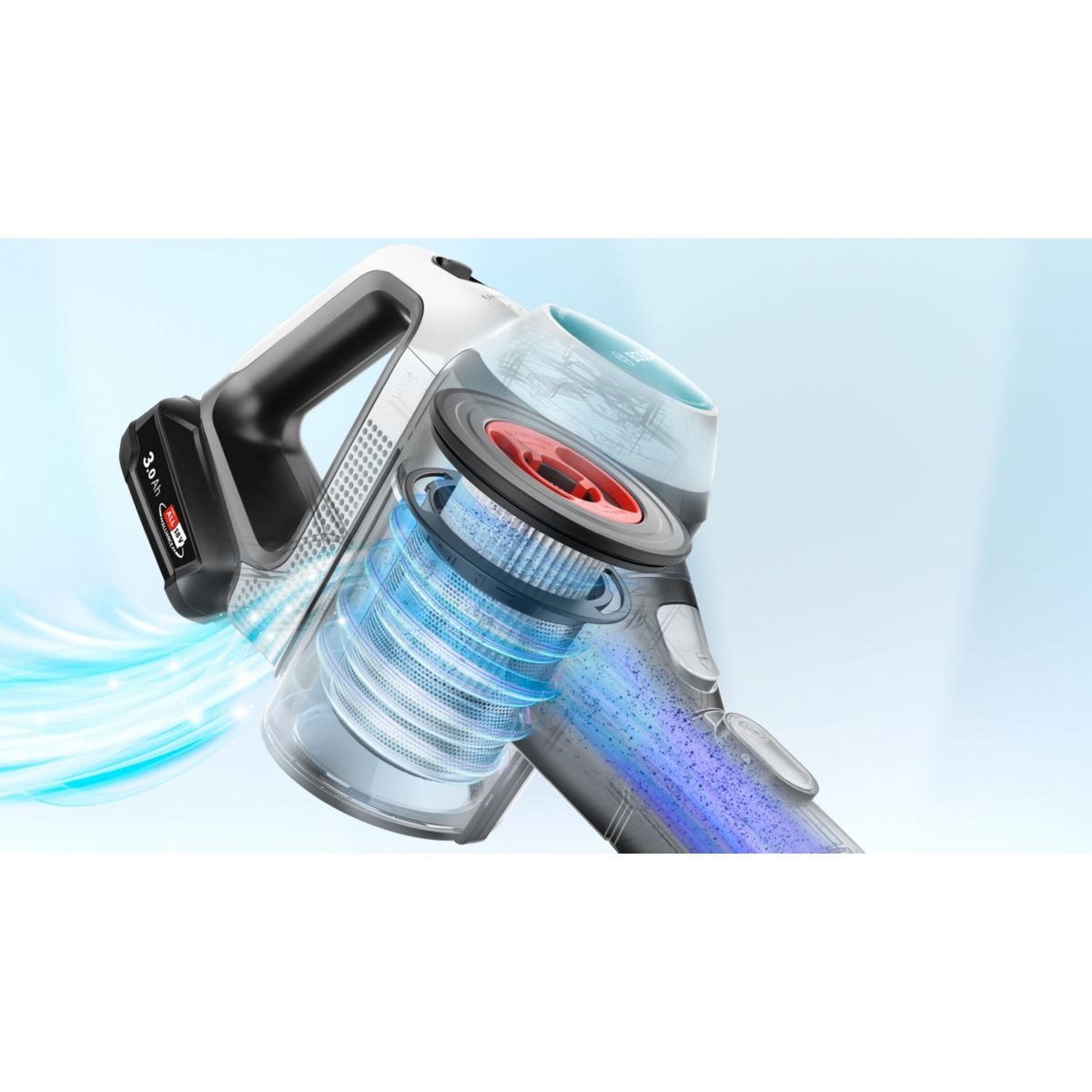 Aspirateur balai BCS71HYG4 Unlimited 7 ProHygienic couleur unique, BOSCH