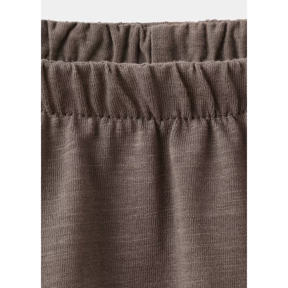 Jupe coton volants marron, MANGO KIDS