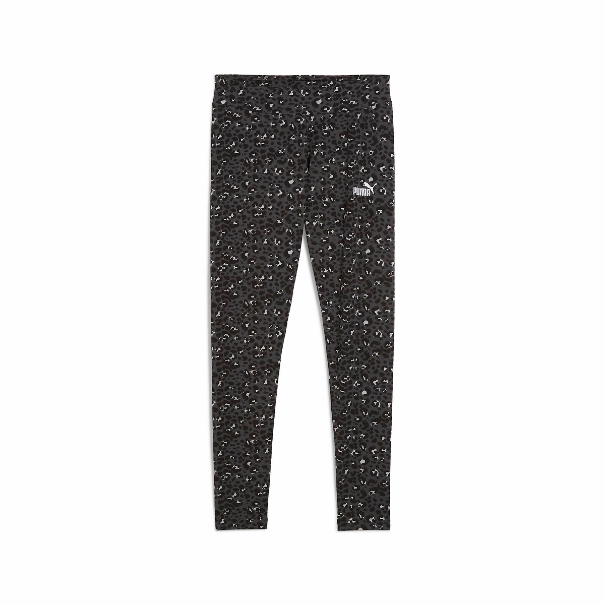 Bedruckte Leggings ESSENTIAL GRAPHIC schwarz/leopardenmuster, PUMA