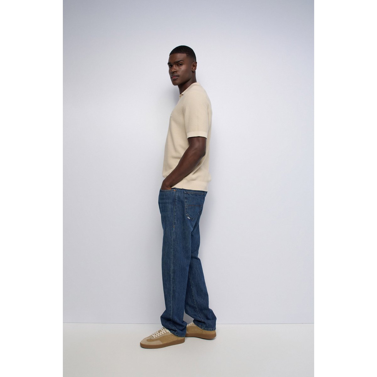 JEAN STRAIGHT FIT bleu vintage, SALSA JEANS