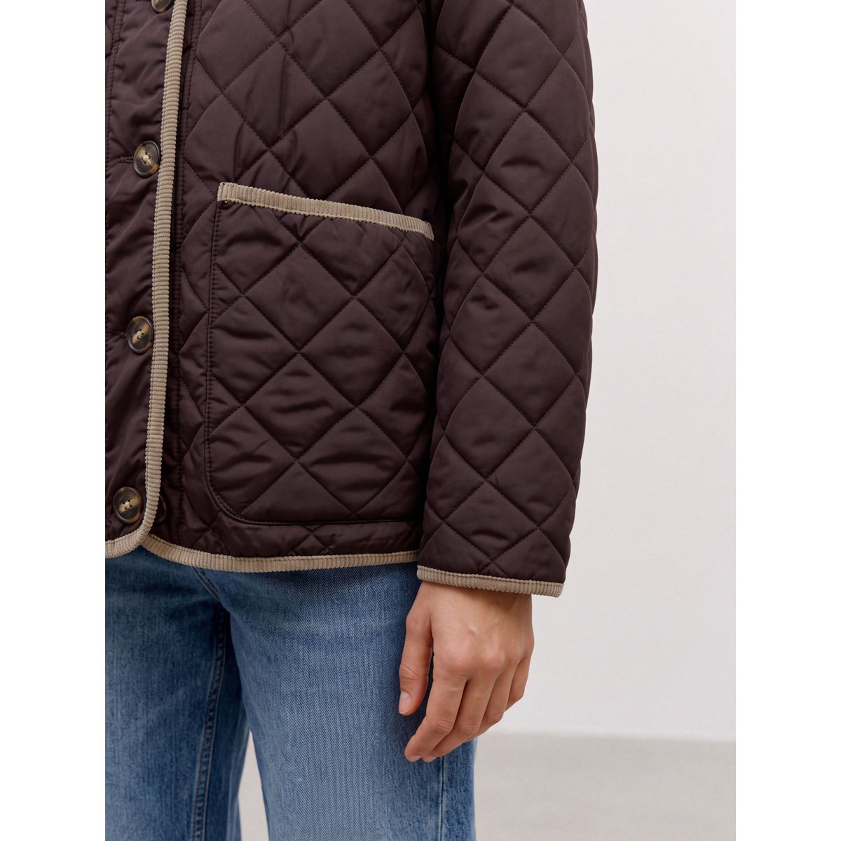 Veste Matelassée marron - chocolate torte 2, VERO MODA